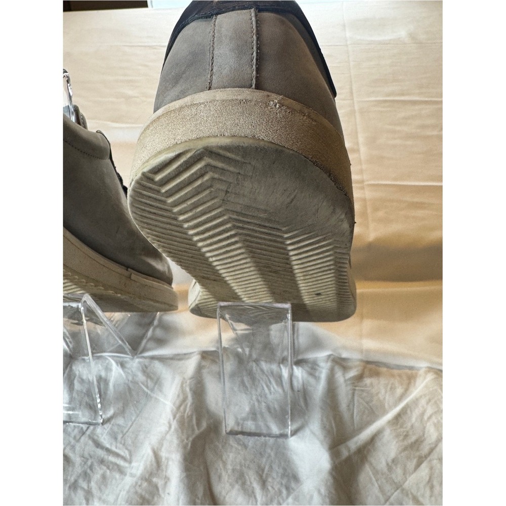 Brunello Cucinelli Men's 43 Gray Nubuck Suede Leather Low Top Sneakers Italy - Picture 7 of 9